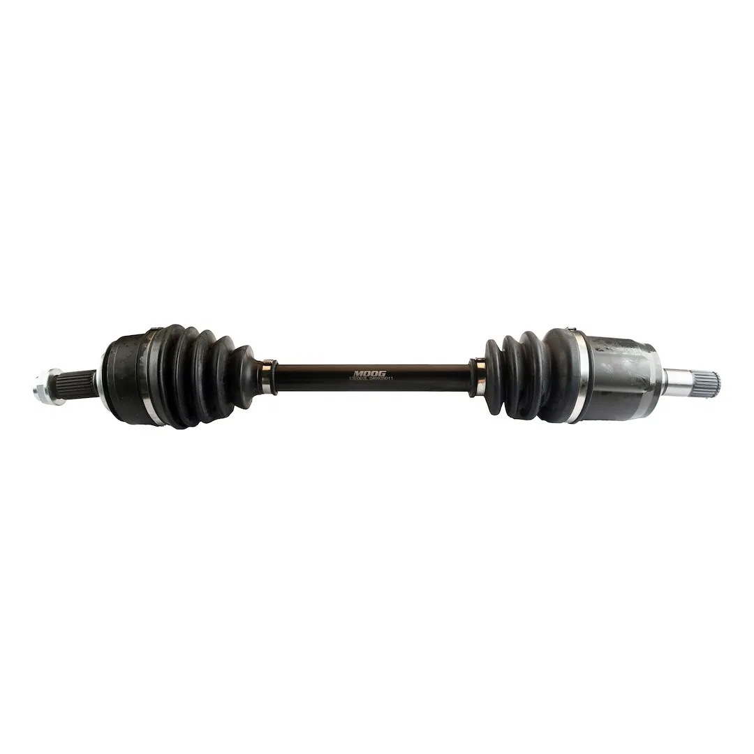 13E002L – MOOG CV Axle Shaft, OE Replacement 24.33 Inch Compressed Length With Axle Nut